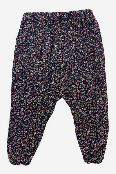 sinankardeşler Girl's Elastic Viscose Patterned Shalwar