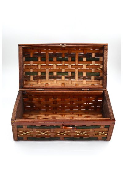 YENİCİ Wicker Chest (30*12cm)