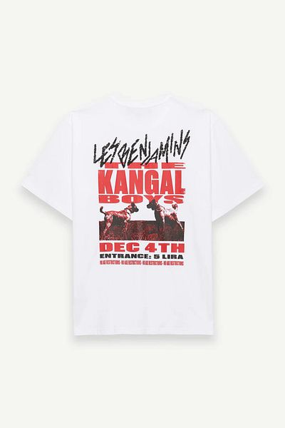 LES BENJAMINS RELAXED TEE 044 - Μπλουζάκι με χαλαρή εφαρμογή