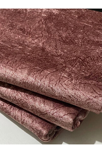 enti ev tekstili ZİGANA HOME - غطاء أريكة مخملي بنمط الوريد الوردي مع قاعدة غ...