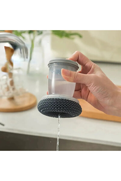 btm home Σύρμα καθαρισμού πιάτων με δοχείο απορρυπαντικού - Σύρμα για τρίψιμο...