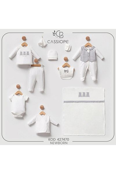 Cassiope Men's 10-Piece Newborn Hospital Release Set