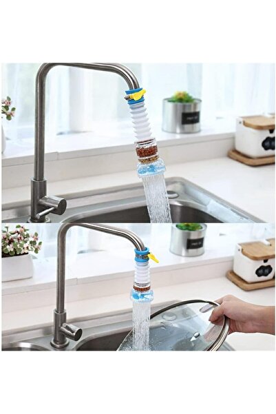 btm home Adjustable Propeller Faucet Head – Practical Cleaning Apparatus with...