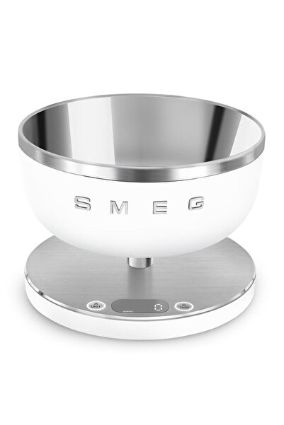 SMEG 50'S Style Retro Mat Beyaz Mutfak Tartısı