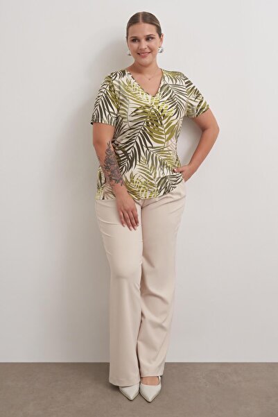 MYLİNE V Yaka Tişört