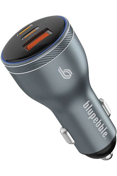 BLUPEBBLE Navi Power 130W Car Charger With 2 PD and 1 QC 3.0