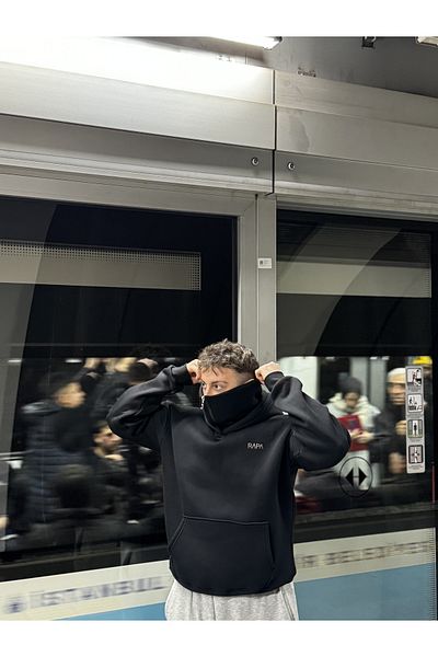 RAPA BUTİK Rapa Special Masked Sweatshirt