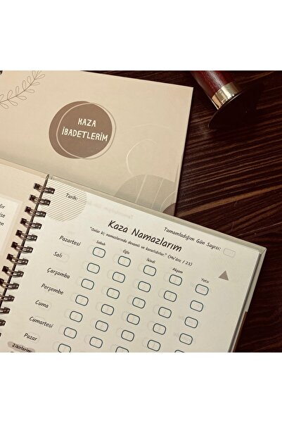 Store Yıllık Kaza İbadetlerim Defteri