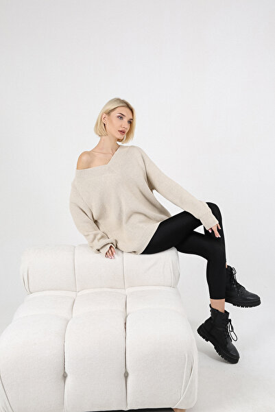 EFENDİX Plus Size Knitwear Sweater