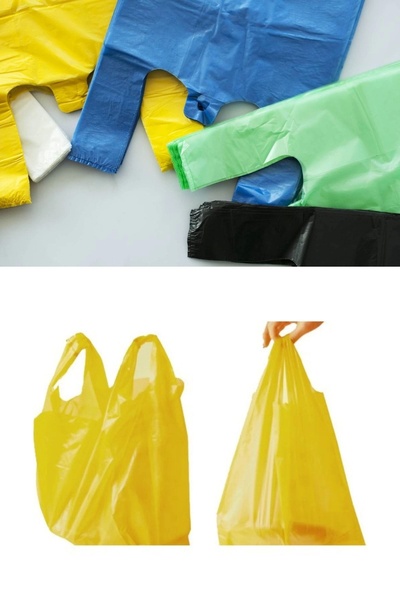 YOK YOK AMBALAJ Sarı Büyük Boy Poşet 1 kg