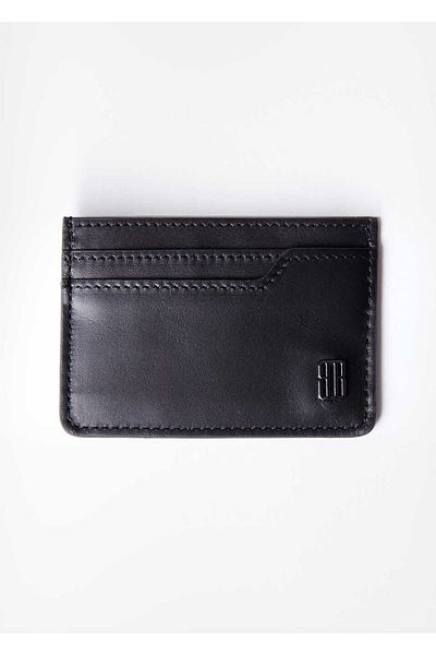 Boris Becker Black Color Leather Card Holder