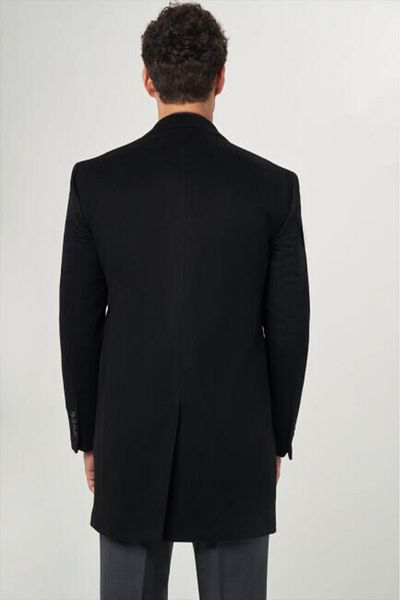 Bisse Men's Overcoat Black