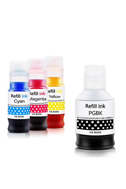 Goink Canon G2430 GI-41 4 Renk Mürekkep Seti - (GI-41C/GI-41M/GI-41PGBK/GI-41Y)