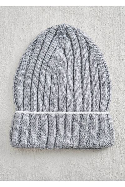 Boris Becker Gray Colored Cashmere Beret