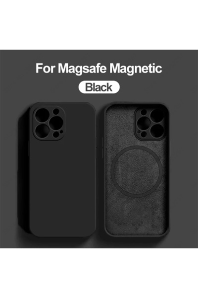 Choice For iPhone 12 Black For Magsafe Magnetic Cases For iPhone 15 14 11 13 12 Pro Max 15 Plus Wireless Ch