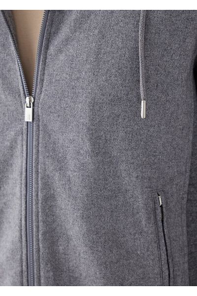 Boris Becker Gray Wool Coat