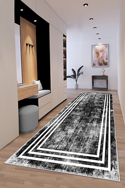 Confidence Home Machine washable non-slip base stain-resistant modern cutting runner kitchen runner carpet runner