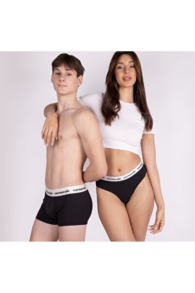 MODA Carnavale Siyah Rengi Couple