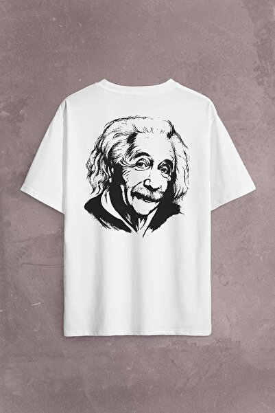 Kendim Seçtim Albert Ajnštajn Teorija relativnosti E=mc2 Fizika Leđa Prednja ...