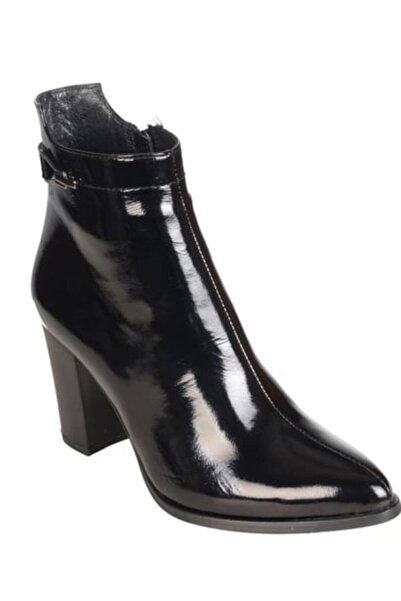 Venüs 2355801k Kadın Hakiki Rugan Deri Topuklu Klasik Bot