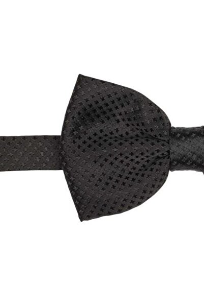 Bisse Erkek Siyah Desenli Papyon Sıyah