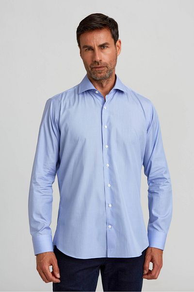 Bisse Platinium Regular Fit Shirt Blue