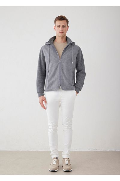 Boris Becker Gray Wool Coat