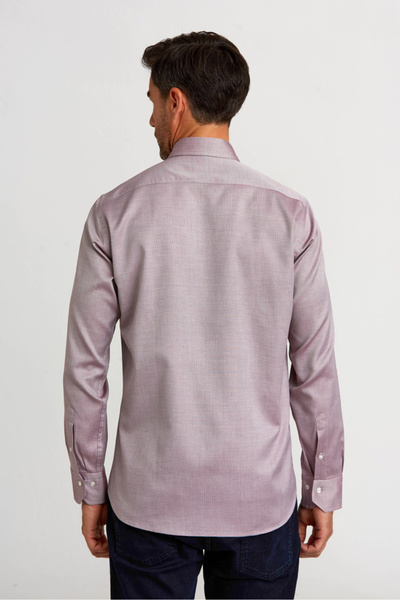 Bisse Regular Fit Paşa Yaka Kırmızı Spor Erkek Gömlek