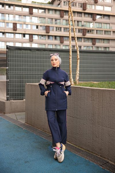 MİMİ Luxury Wear Γυναικεία αθλητική φόρμα με φερμουάρ - Σετ δύο