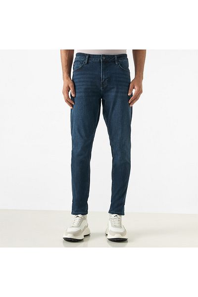 Lee Cooper Skinny Fit Mid-rise Jeans With Pockets