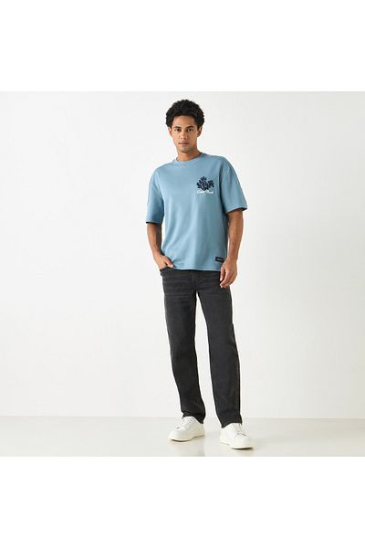Lee Cooper Straight Cut Jeans With Pockets