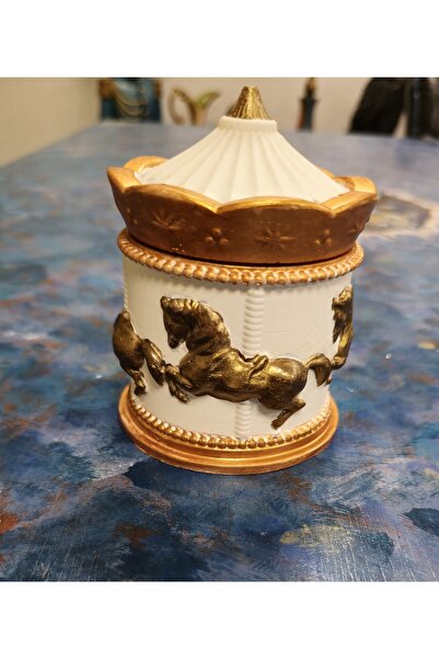 elayarts Atlıkarınca Takı Ve Depolama Kutusu Bayram Şekerlik Anneler Günü