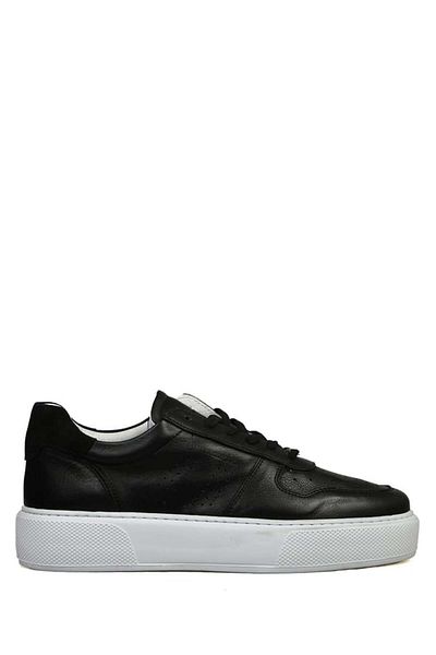 Hammer Jack Leeds m Black Skin Men's Casual Shoes 23020-m