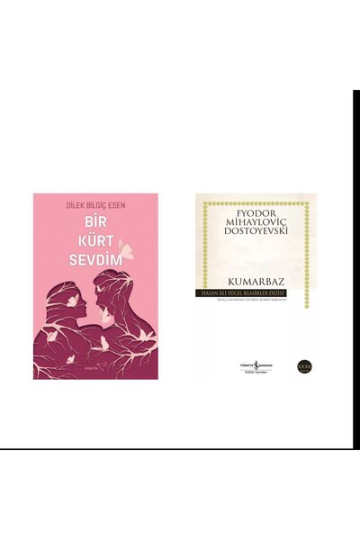 İthaki Yayınları Bir Kürt Sevdim - Dilek Bilgiç Esen Kumarbaz - Fyodor Mihayl...