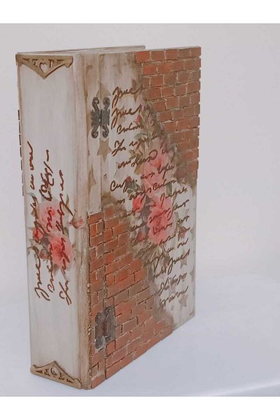 Altınyapı Hobi Market Mdf Painted Book Box