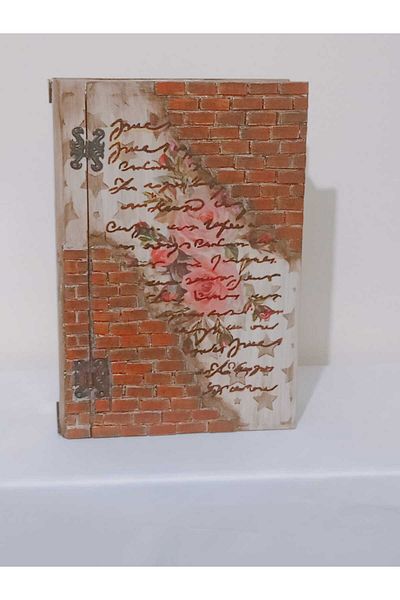 Altınyapı Hobi Market Mdf Painted Book Box