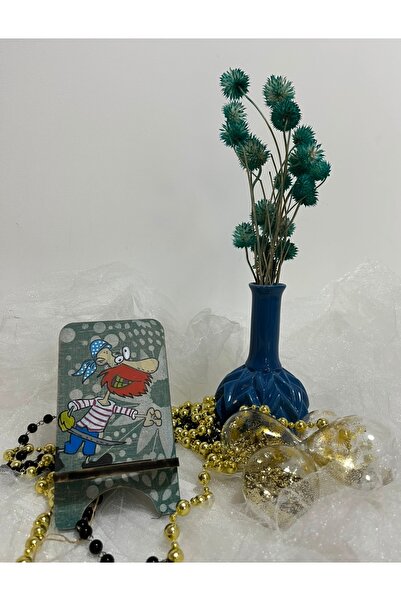 Ahşap Telefon,Tablet Tutucu,El boyaması ,Hediyelik Eşya,Yılbaşı