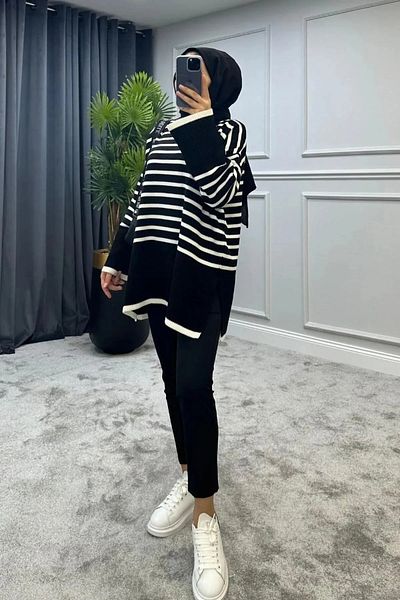 charm butik ΠΟΥΛΟΒΕΡ ΤΟΥΝΙΚ ΜΕ ΛΑΙΜΟ ΠΟΔΗΛΑΤΟΥ