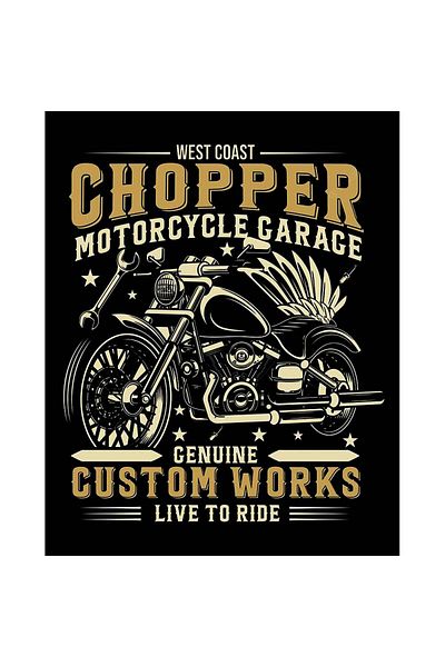 Z zepplin West Coast Chopper Motocicletă Patch Patch mare