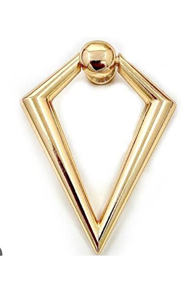 blackwhiskers Üçgen sarkaç düğme ALTIN kulp ÇEKMECE Kulp ZAMAK Kulp DOLAP Kulpu