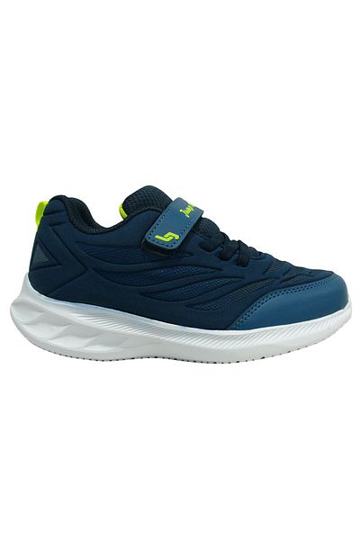 Jump Petrol Yellow Velcro Anatomical Comfort Children's Sneakers