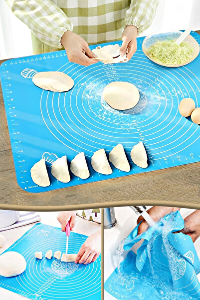 Ülgenev Set of 2 Silicone, Scale, Imported Double Large and Medium Size Non-S...