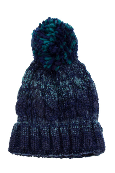 Bay Şapkacı Women's Jacquard Beret Navy Blue 1168