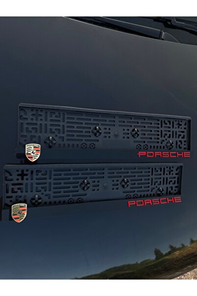 Genel Markalar Porsche Uyumlu Plakalık Set