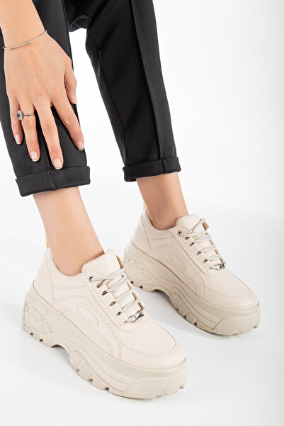 tayyarshoes Vayna Дамски ежедневни спортни обувки с висока подметка