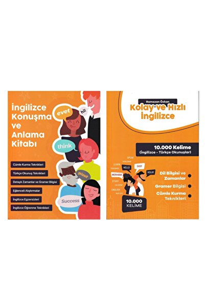 Bians İngilizce Konuşma Ve Anlama Kitabı Kolay Ve Hızlı Ingilizce - 2 Kitap -...