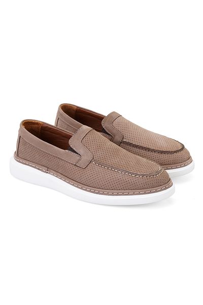 Desa Ανδρικά δερμάτινα casual παπούτσια Lucas Brown