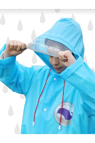 Dalian Home Mavi Erkek Çocuk Yağmurluk