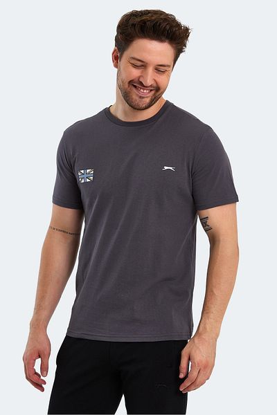 Slazenger Ανδρικό μπλουζάκι Pacet Σκούρο Γκρι