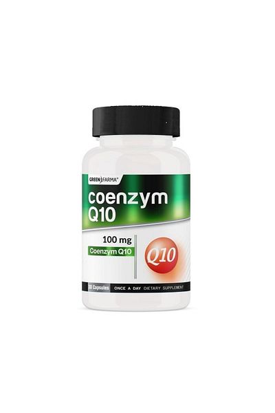 GreenFarma Green Farma Coenzyme Q10 100 Mg 30 Capsules